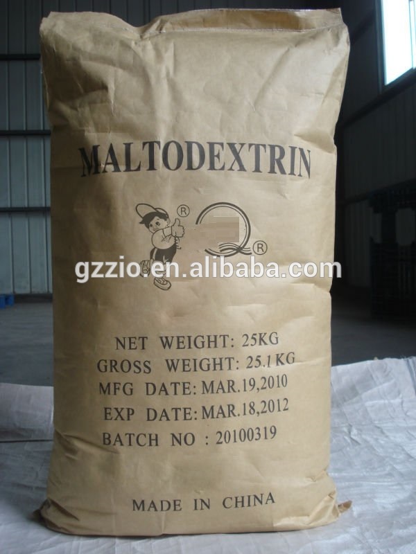 Factory price food grade maltodextrin de 10-15 for ice cream