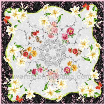 American Scarf Digital Printed Pashmina Scarves Artwork