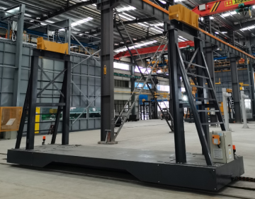 Trackless Or Track Transfer Trolley