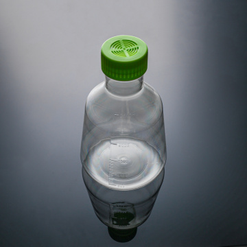 2500ml Laboratório de plástico transparente Erlenmeyer Flasks