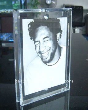 Acrylic/PMMA plexiglass photo frame