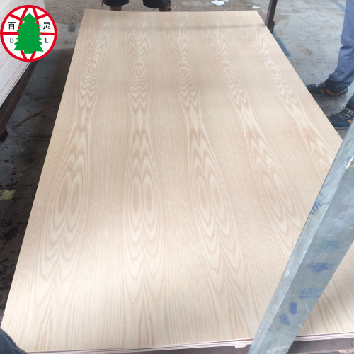 Natural Ash veneer MDF board 18mm