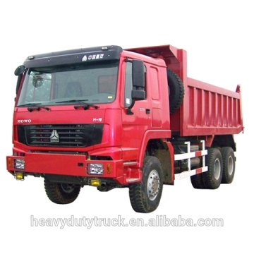 HOWO 6X4 heavy duty big tipper truck/trailer for hot sale