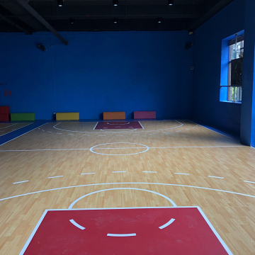 PVC sports floor for basketball court