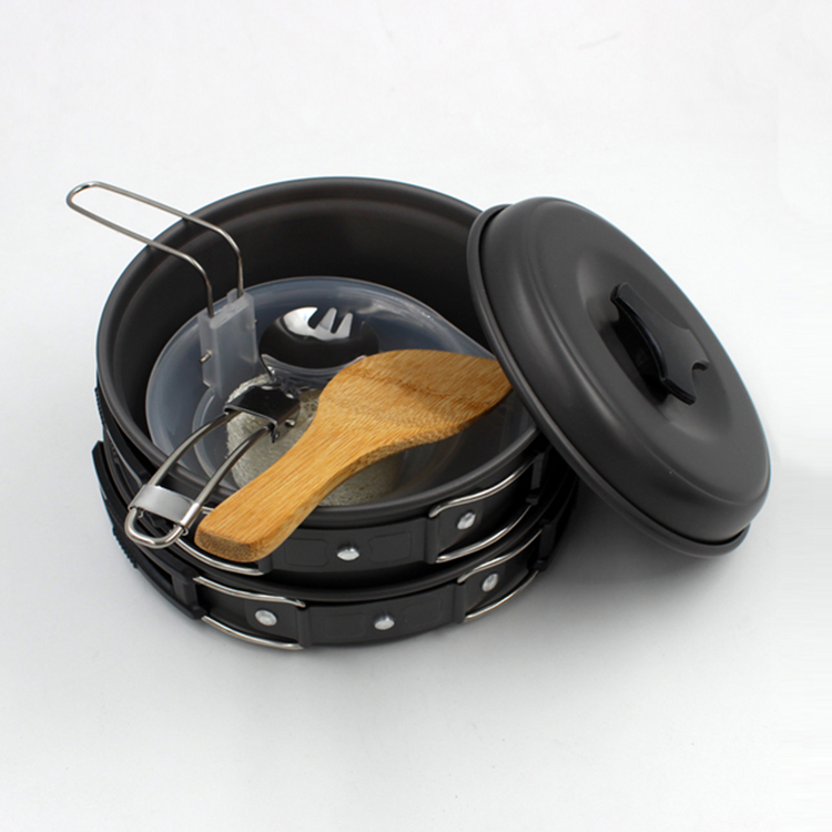 Hiking & Outdoors Pan-Frying Nonstick Camping Frying Pan with Folding Handle, Portable Pan for Camping and Picnic