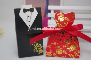 Bride and Groom Ribbon Wedding gift box