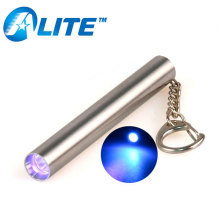 UV LED Keychain Light With 365-400 Wavelength