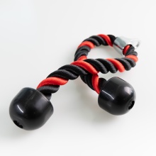 Colorful Tricep Pull Down Gym Cable Machine Accessories: Heavy Duty Tricep Rope for Fitness Exercise