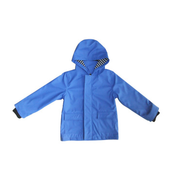 High Quality Blue Color Raincoat for Childrens