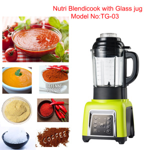 Nutri-Blender makes hot soup press soup making machine