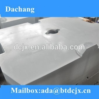 Counterweight iron for excavator