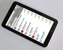 Internal 3g Scroll Tablet Pc Gps / Hdmi With Multi-touch Screen