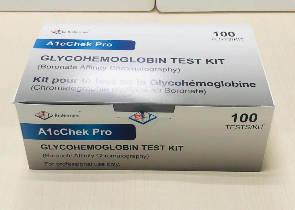 BioHermes Clinic Glycohemoglobin Test Strip