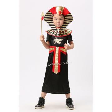 Carnival costumes pharaoh in black color