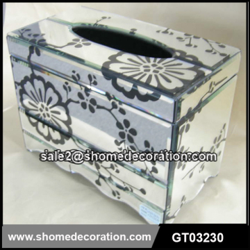 GLass Tissue box