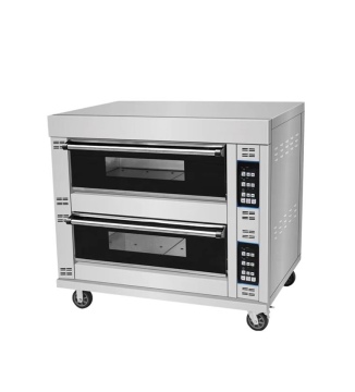 Commercial Bread Baking Oven with LCD Display Screen