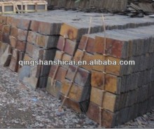 Chinese natural slate rusty roof tiles
