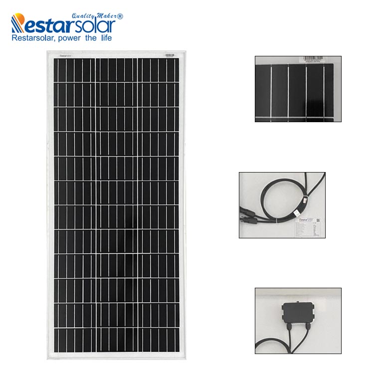 100W 36Cells Solar Panel Light Solar Street Light