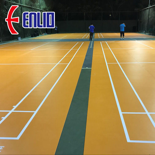 Indoor Badminton Rolls Floor with BWF