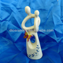 porcelain lover statue