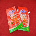 custom plastic packaging spout-pouch for tomato ketchup