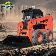 Wheel Skid Steer Loader 1050kg Front End Loader