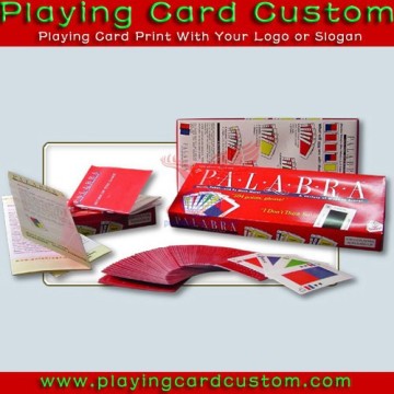 double set fashion playing card