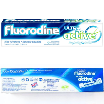 Natural Active Teeth Whitening Fluorodine Toothpaste