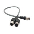 M12 Male para M12 Cabo do conector feminino