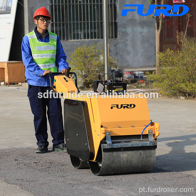 Compactador de rolo vibratório de mão para bebê com asfalto (FYLJ-S600C)