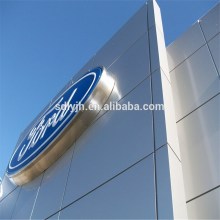 ACM ACP 4mm aluminum plastic composite panel for wall decoration