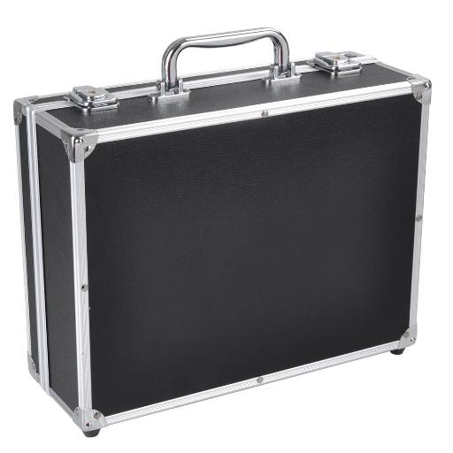 Professional Manufacturing Black Aluminum Carrying Case Portable Brief Case Aluminum Tools Storage Custom Aluminum Case