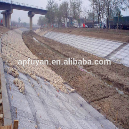 (low carbon steel wire) gabion mesh, stone cage