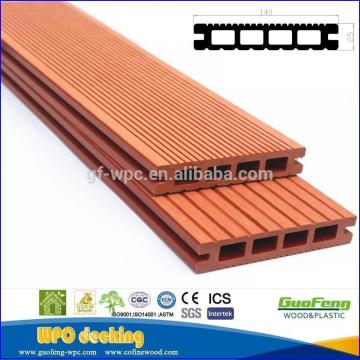 black plastic composite decking board SGS tested