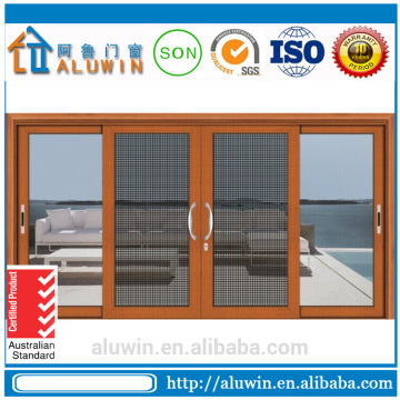 Aluminium Sliding Balcony Doors/Interior French Doors Sliding