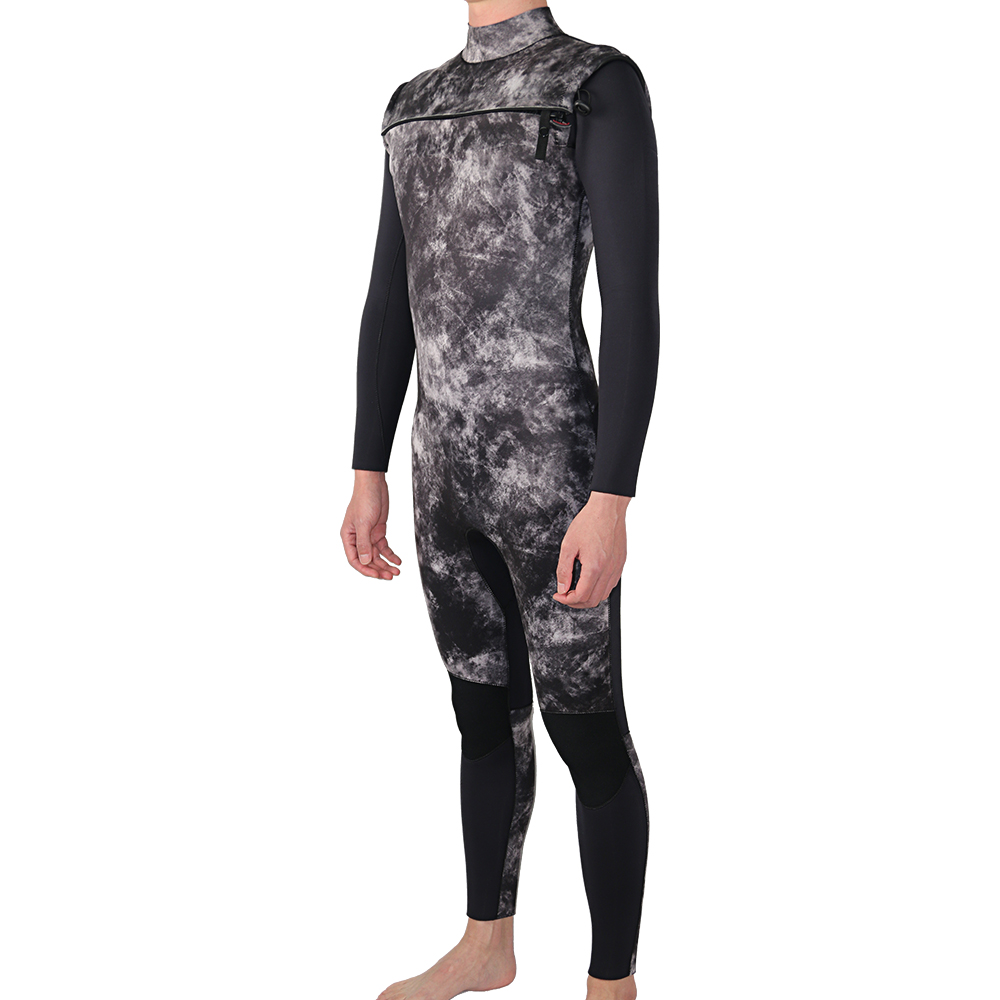 Seaskin 4 / 3mm Erkek Önü Zip Sörf Wetsuits