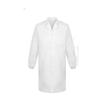 Wholesale White Uniform Knit Cuff Food Processing Coats, Dust Coats & Lab Coats