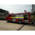 7000 Litros Dongfeng New Fire Trucks