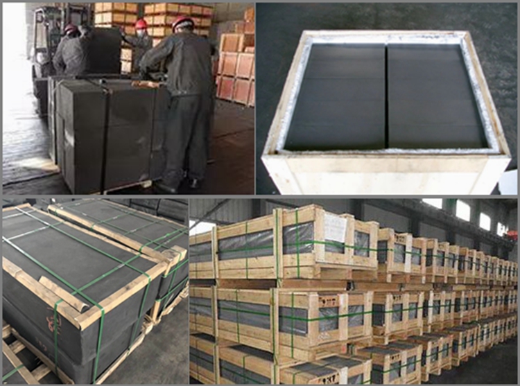 High quality and various size metal ingot big size graphite block