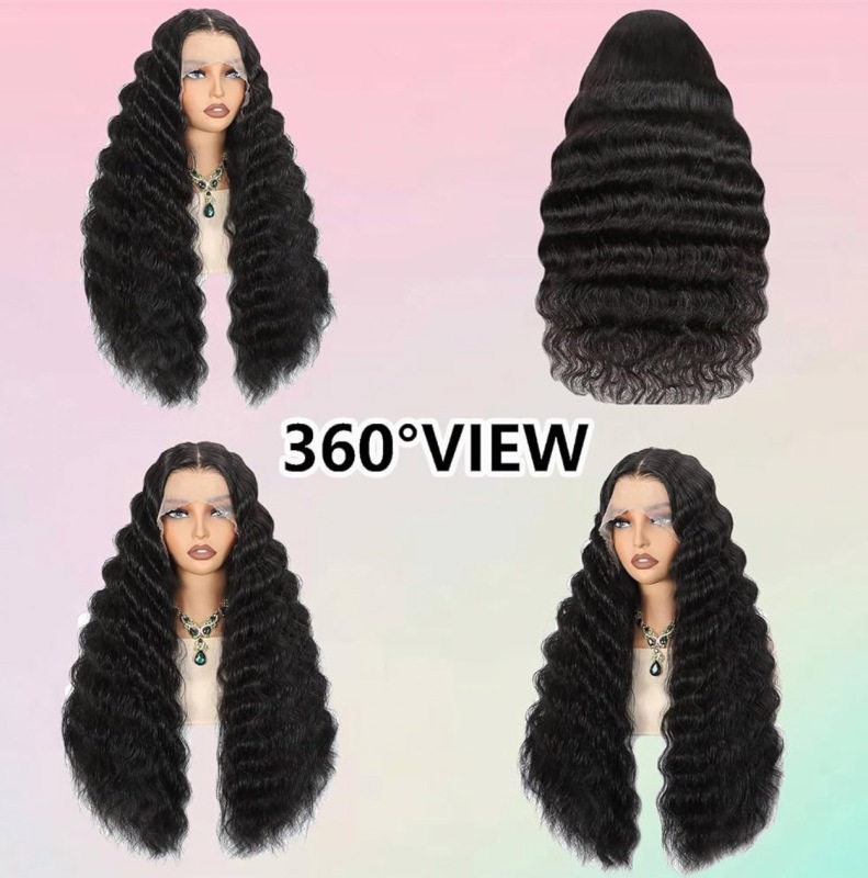30 Inch Deep Wave HD Lace Wig