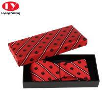 Custom Luxury Paper Bow Tie Gift Box Black