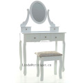 Factory Wooden Mirrored Dressing Table Designs With Drawer