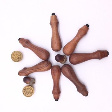 Alphabet Letter A-Z Wood Classic Initial Wax Seal Stamp