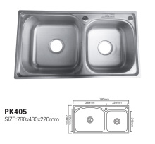 Strainless Steel Kitchen Basin