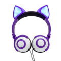 Anime Fox Ohr Kopfhörer Kopfhörer mit LED