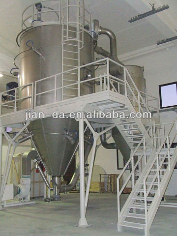 Centrifugal drying machine of dyestuff intermediate