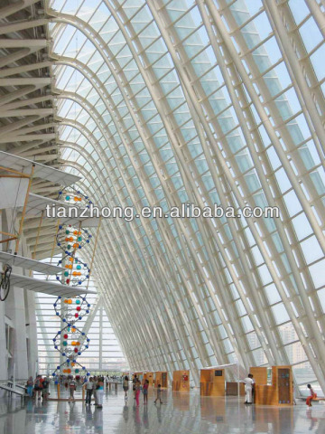 railway station steel structure