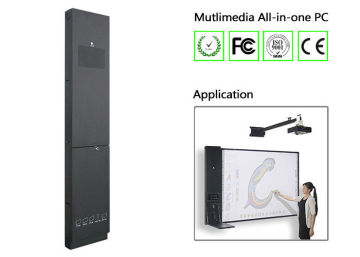 Smart Teaching Multimedia All in One PC , Intergrated Interactive Board Touch PC All in One