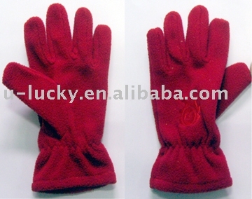 Fleece gloves