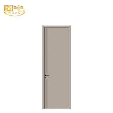 Cửa nội thất tối giản có rãnh bên trái